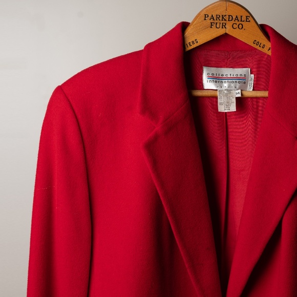 Collections Internationale Oversized Vintage Blazer - Picture 2 of 3